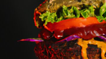 Veganské burgery s batátem