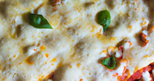 Lasagne s mozzarellou a bazalkou