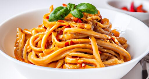 Korejské nudle s hovězím masem