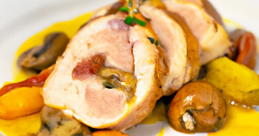 Pečená kachna s brusinkovou omáčkou