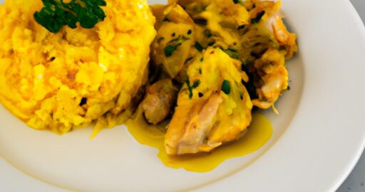 Kuřecí kari s jasmínovou rýží