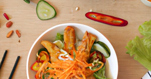 Indonéský zeleninový salát Gado Gado