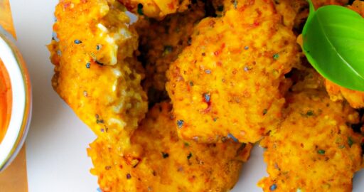 Veganské nuggets z květáku