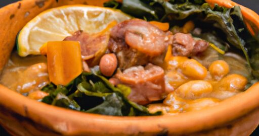 Feijoada s černými fazolemi