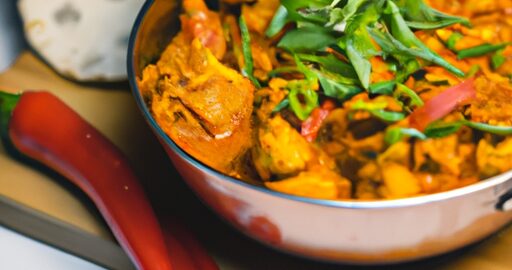 Pálivé kuře tikka masala