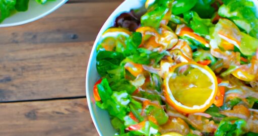 Thajský salát se zeleninou