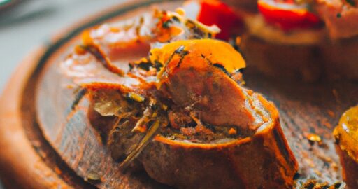 Bruschetta s rajčaty a bazalkou