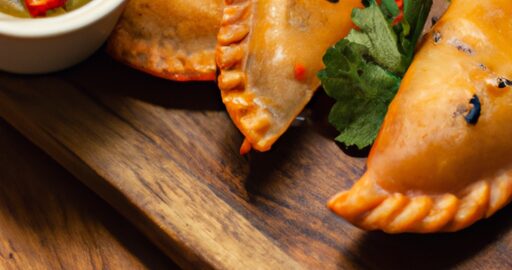 Kuřecí empanadas s avokádovou omáčkou