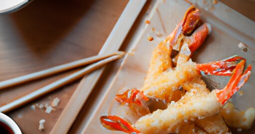 Krevetový tempura s omáčkou Ponzu