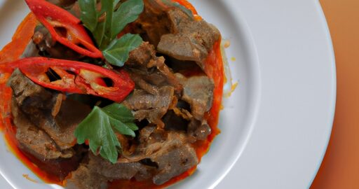 Indonéský guláš Rendang