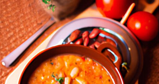 Vegetariánský gulaš s fazolemi