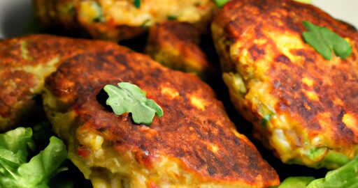 Veganské kotlety z červené řepy