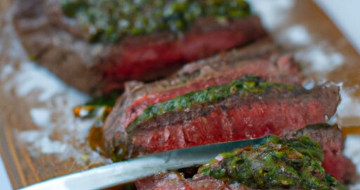 Argentinský biftek s chimichurri omáčkou