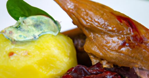 Kachní prsa s červeným vínem