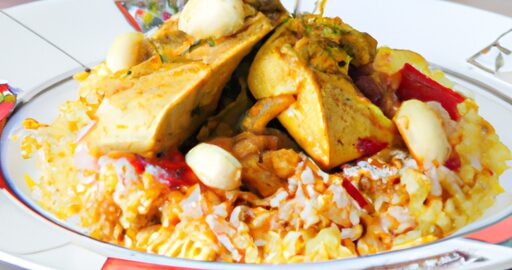 Íránské rýžové nádivky s kuřetem