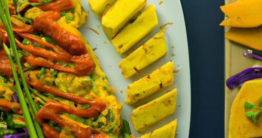 Indonéský kuřecí satay s arašídovou omáčkou