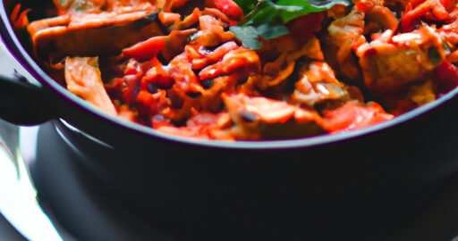 Kuře v tomatové omáčce