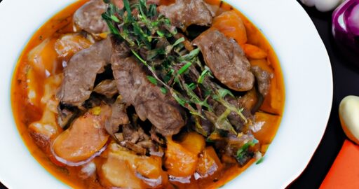 Pražský hovězí guláš s knedlíkem