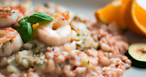 Risotto s křenovou omáčkou