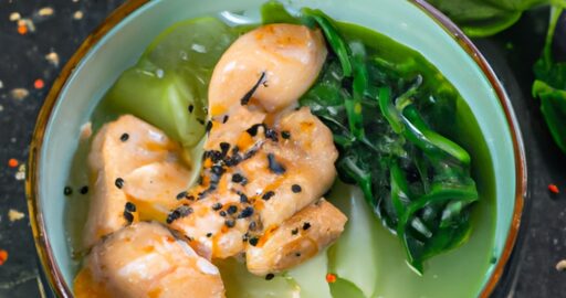 Thajská zeleninová polévka