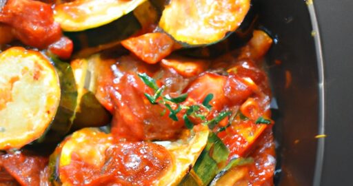 Ratatouille připravená podle francouzského receptu