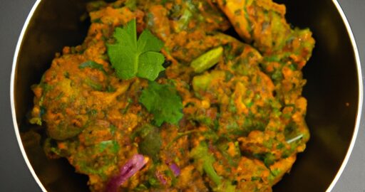 Kuřecí bhindi masala