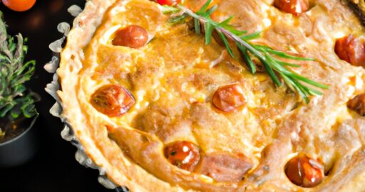 Suroviny a postup přípravy quiche Lorraine