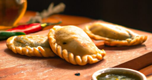 Kuřecí empanadas v chimichurri