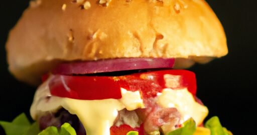 Kuřecí“ burger bez masa