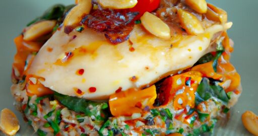 Kuře s avokádem a quinoou