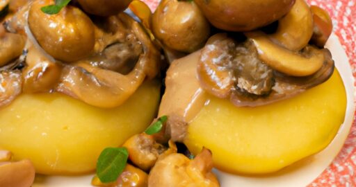 Hovězí po česku s bramborovým pyré a smetanovou omáčkou