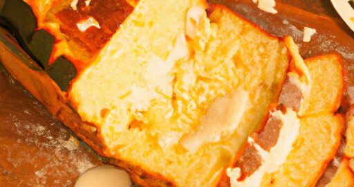 Americký chlebíček s kukuřičným krémem.