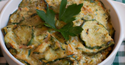 Zapečený zeleninový plát z íránské kuchyně