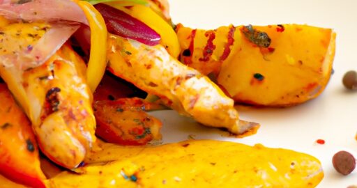 Kořeněná egyptská kuřecí kapsa