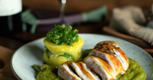 Kuře Provençale s bylinkovou omáčkou