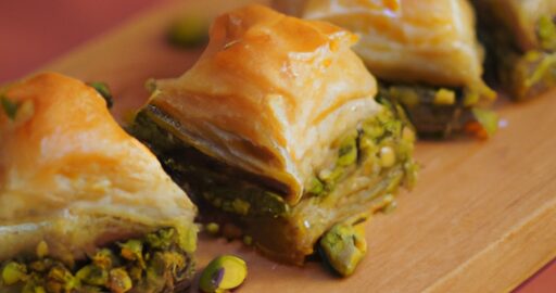 Baklava s pistáciemi