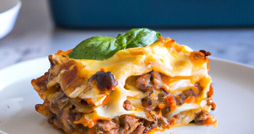 Italské lasagne s rajčaty