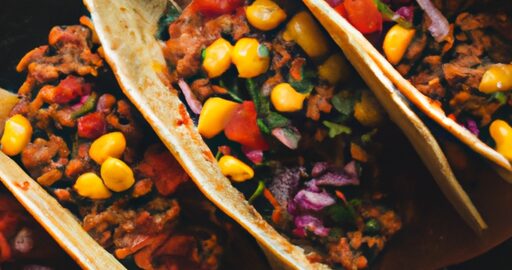 Mexické fazolové tacos