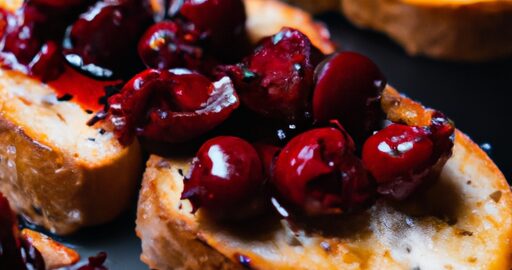 Bruschetta s cherry rajčaty