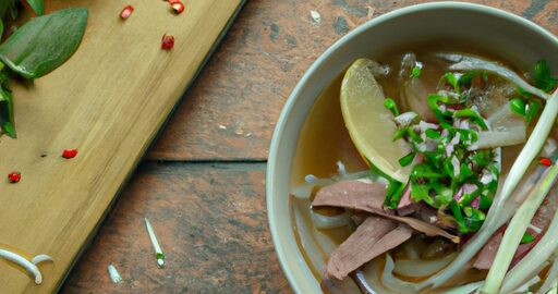 Phở bo – tradiční vietnamská polévka