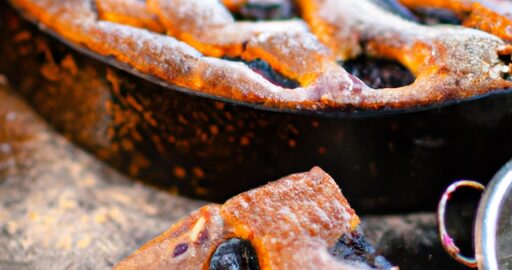 Medový koláč s ořechy