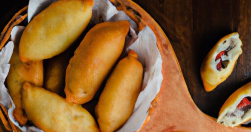 Plněné empanady se sýrem