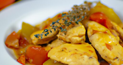 Pikantní kuřecí kari