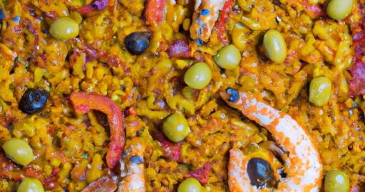 Kuřecí Provensálská paella.