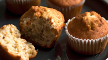 Plněné pampánské muffiny.