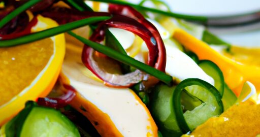 Kuřecí salát s bylinkovým dresinkem