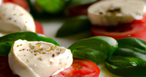 Caprese salát s rukolou