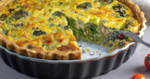 Zeleninové quiche s brokolicí.