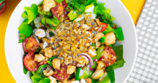 Kořeněný thajský salát