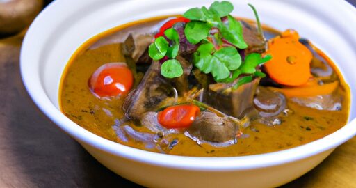 Boeuf Bourguignon	s chilli a hráškovou kaší